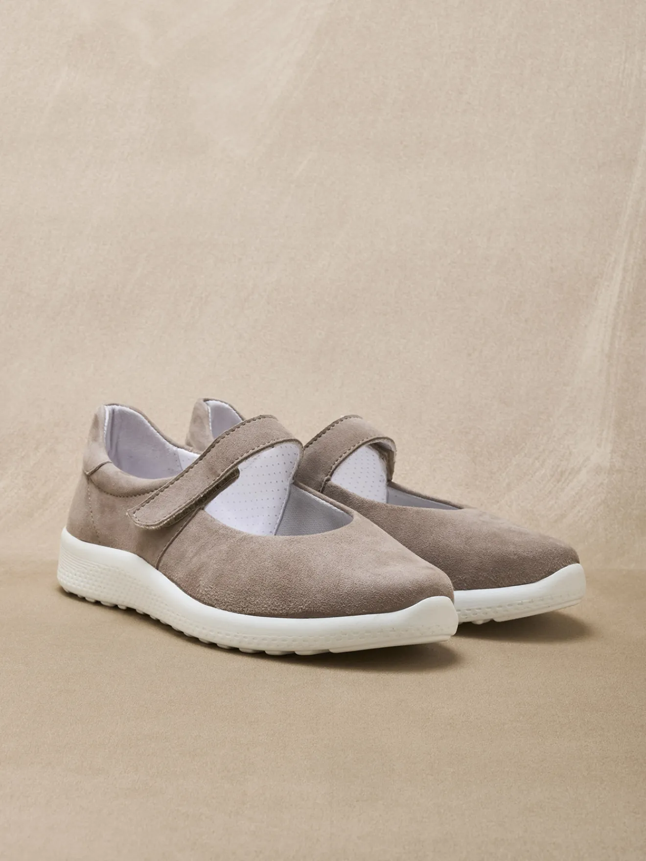 Clearance Babies cuir velours à scratch Femme Babies