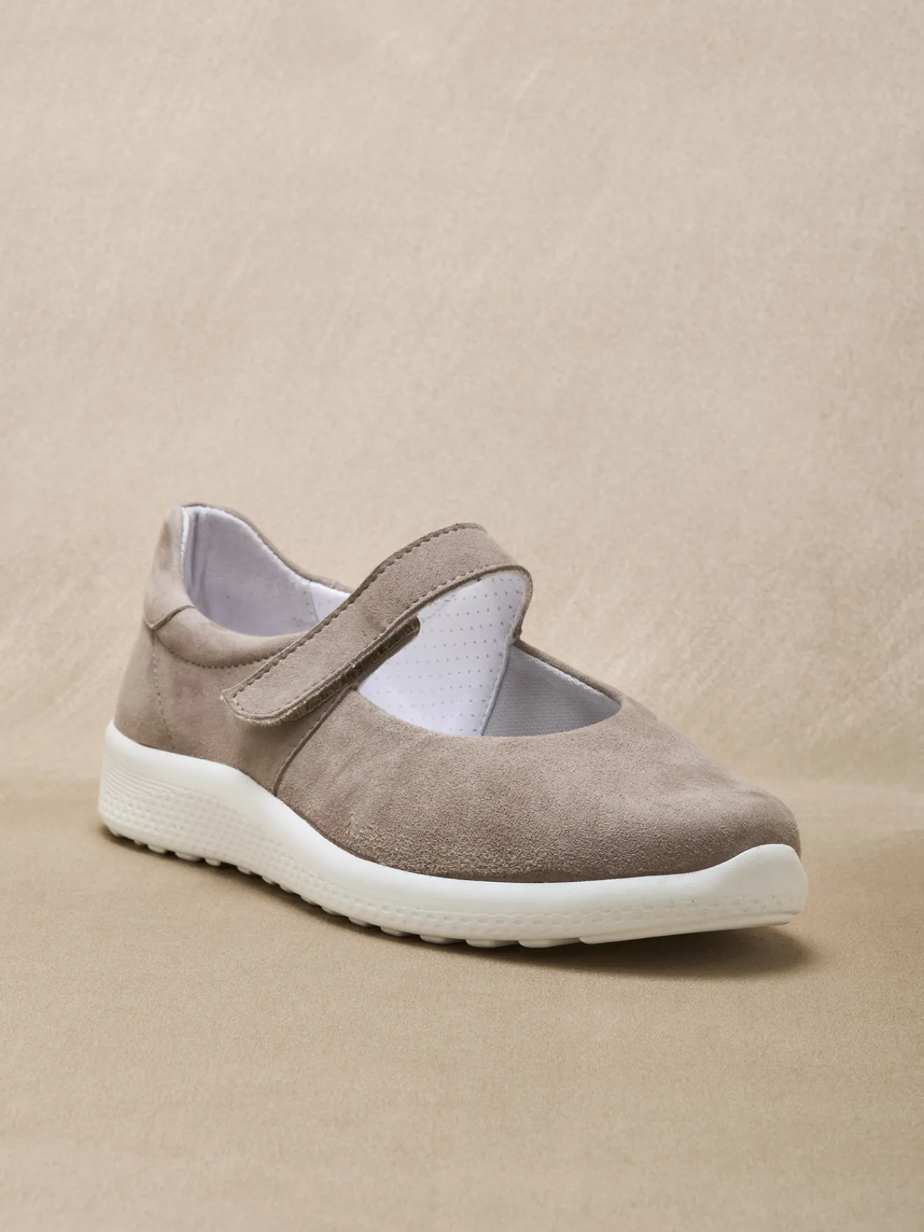 Clearance Babies cuir velours à scratch Femme Babies