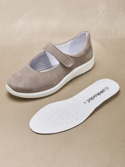 Clearance Babies cuir velours à scratch Femme Babies