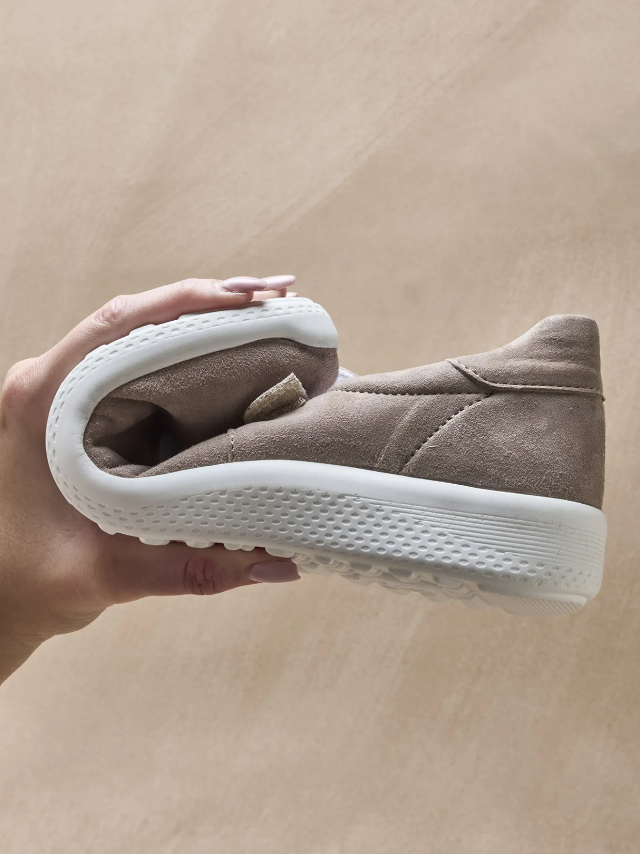 Clearance Babies cuir velours à scratch Femme Babies