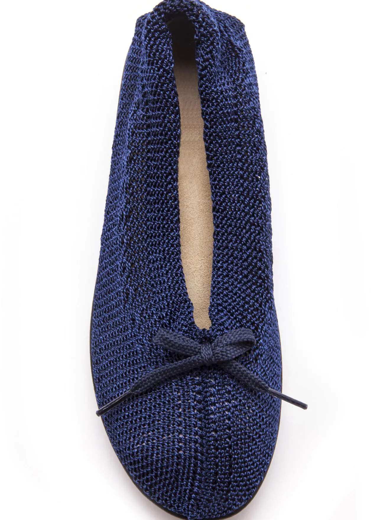 Discount Ballerines au dessus tricoté femme Femme Chaussures Paramédicales