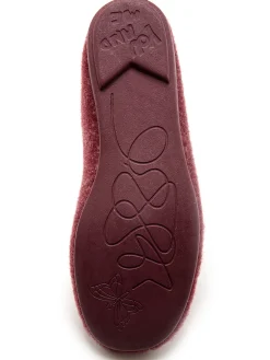 Clearance Ballerines brodées Femme Pantoufles, Chaussons