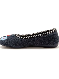 Clearance Ballerines brodées Femme Pantoufles, Chaussons