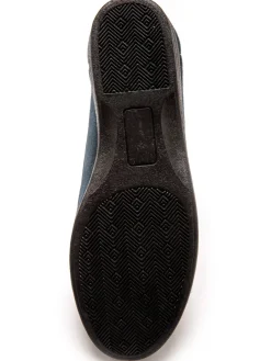 Online Ballerines brodées fleur largeur confort Femme Pantoufles, Chaussons