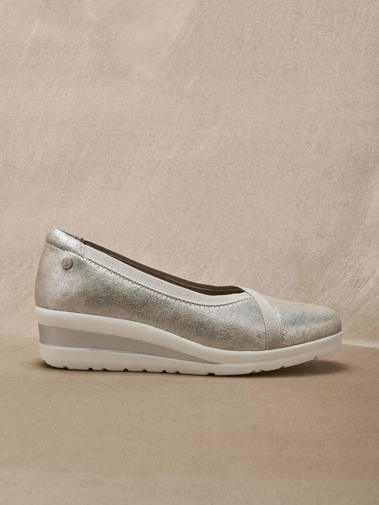 Best Ballerines compensées pourtour élastiqué Femme Ballerines