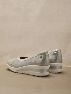 Best Ballerines compensées pourtour élastiqué Femme Ballerines