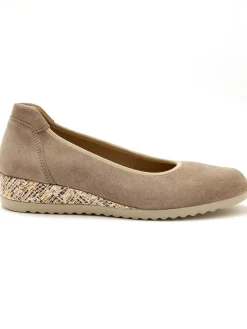 Ballerines compensées semelle amovible Femme Ballerines