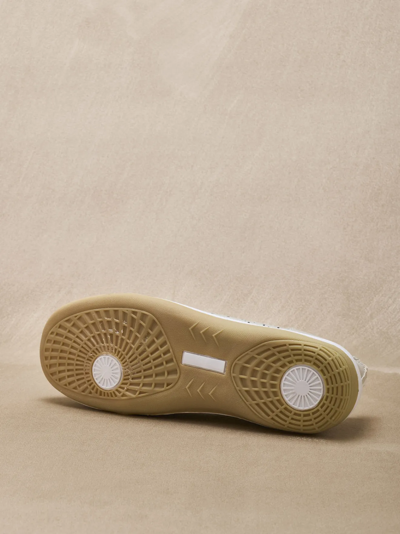 Ballerines dessus cuir perforé Femme Ballerines