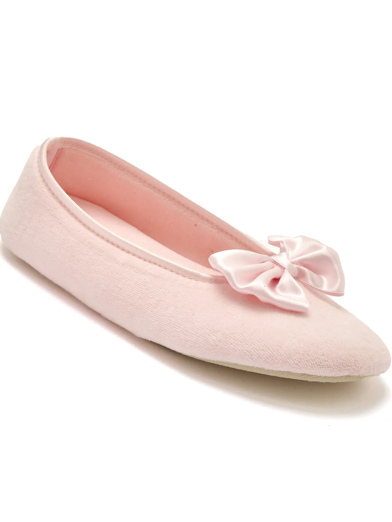 Clearance Ballerines plates textile Femme Pantoufles, Chaussons