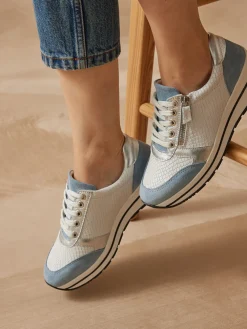 Best Baskets avec zip et lacets Femme Baskets, Derbies