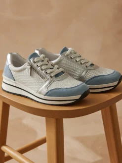 Best Baskets avec zip et lacets Femme Baskets, Derbies