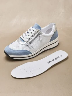 Best Baskets avec zip et lacets Femme Baskets, Derbies