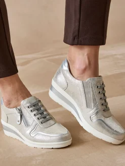 Baskets cuir à aérosemelle® Femme Baskets, Derbies