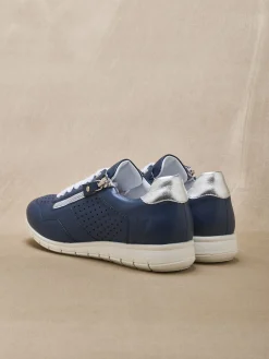 Sale Baskets cuir à aérosemelle® amovible Femme Baskets, Derbies