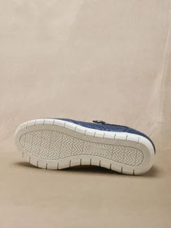 Sale Baskets cuir à aérosemelle® amovible Femme Baskets, Derbies