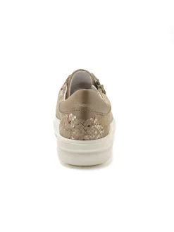 Best Baskets cuir avec zip et lacets Femme Baskets, Derbies