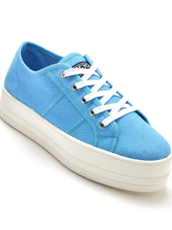 Discount Baskets en tissu entièrement recyclées Femme Baskets, Derbies