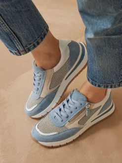 Discount Baskets fermées par zip et lacets Femme Baskets, Derbies