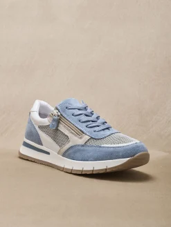 Discount Baskets fermées par zip et lacets Femme Baskets, Derbies