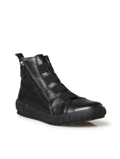 Clearance Baskets montantes élastiquées et zippées Femme Boots