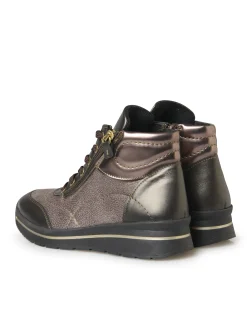 Clearance Baskets montantes molletonnées Femme Baskets, Derbies