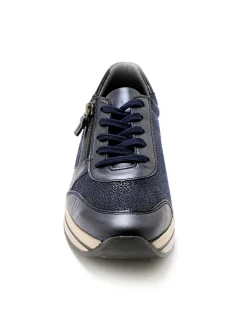 Baskets zip et lacets semelle amovible Femme Baskets, Derbies