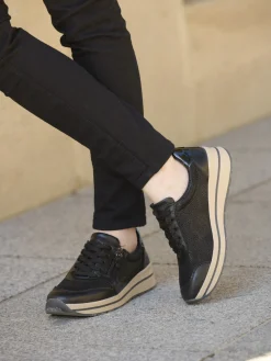 Best Baskets zip et lacets semelle amovible Femme Baskets, Derbies