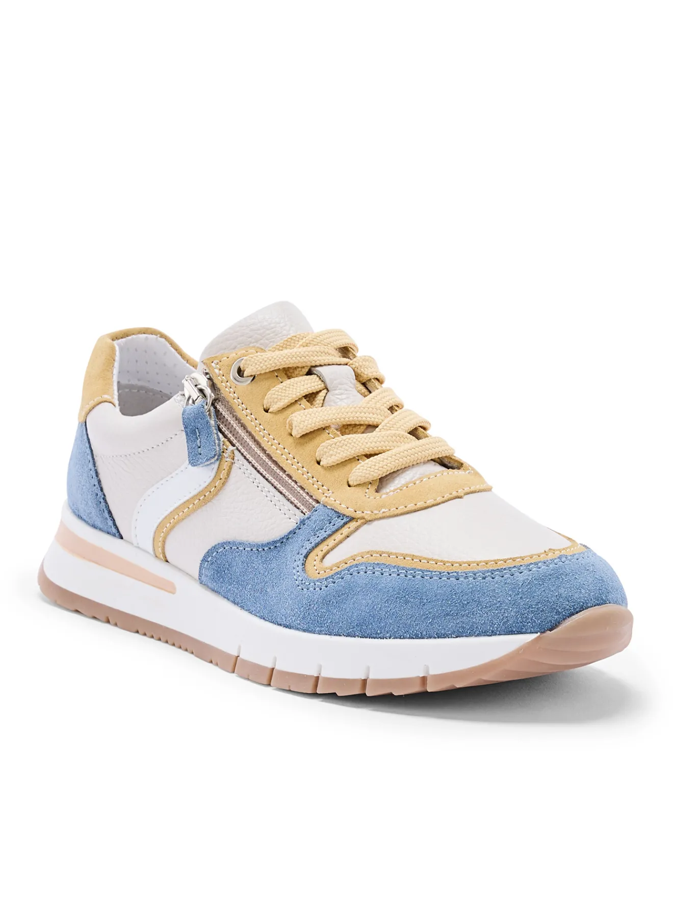 Online Baskets zippées et lacées Femme Baskets, Derbies