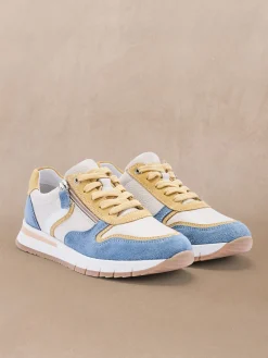 Online Baskets zippées et lacées Femme Baskets, Derbies