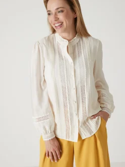 Best Blouse col volanté Femme Tunique|Chemisier, Blouse