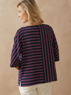 New Blouse crêpe manches chauve-souris Femme Chemisier, Blouse