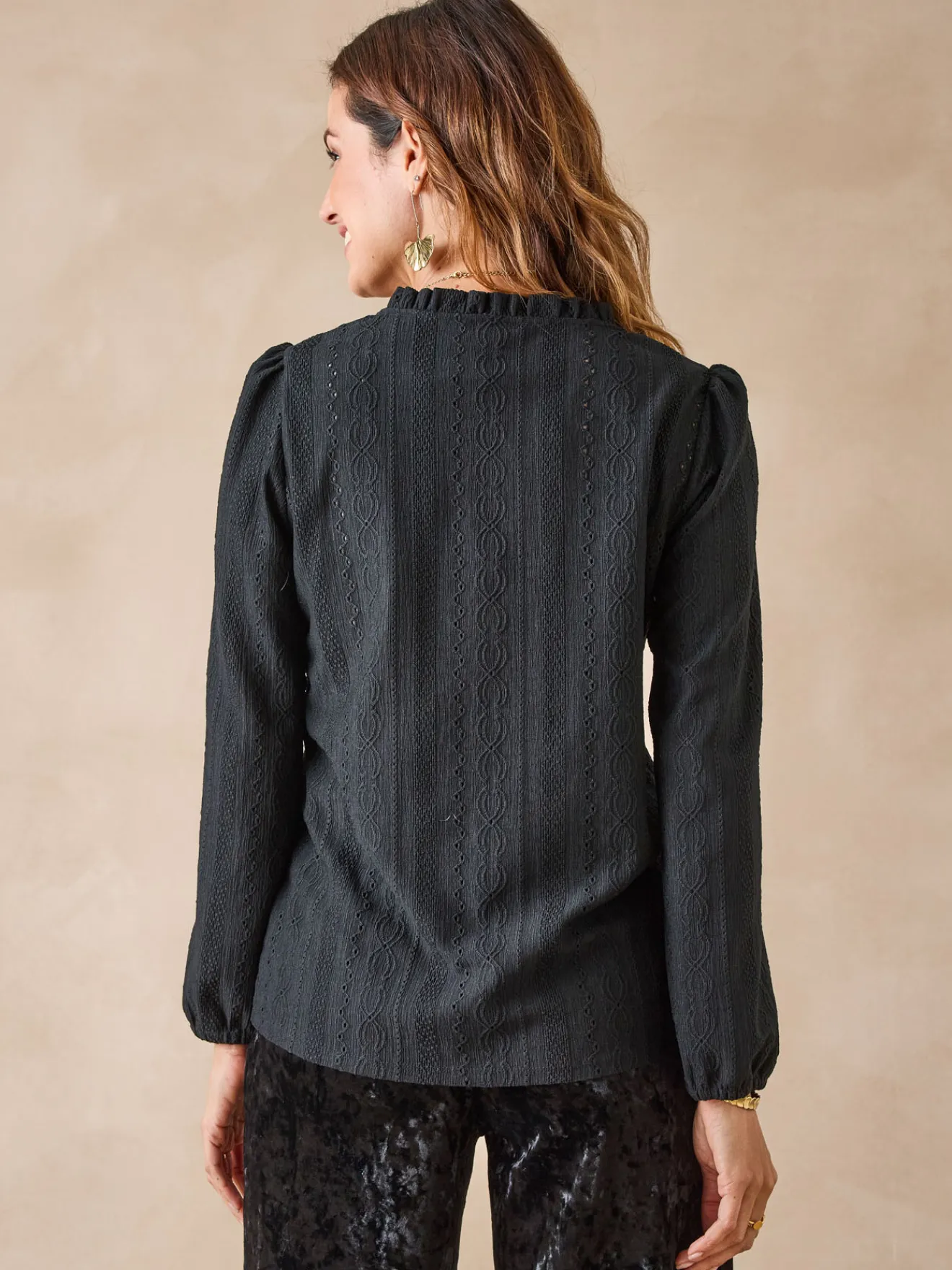 Hot Blouse en maille Femme Tunique|Chemisier, Blouse