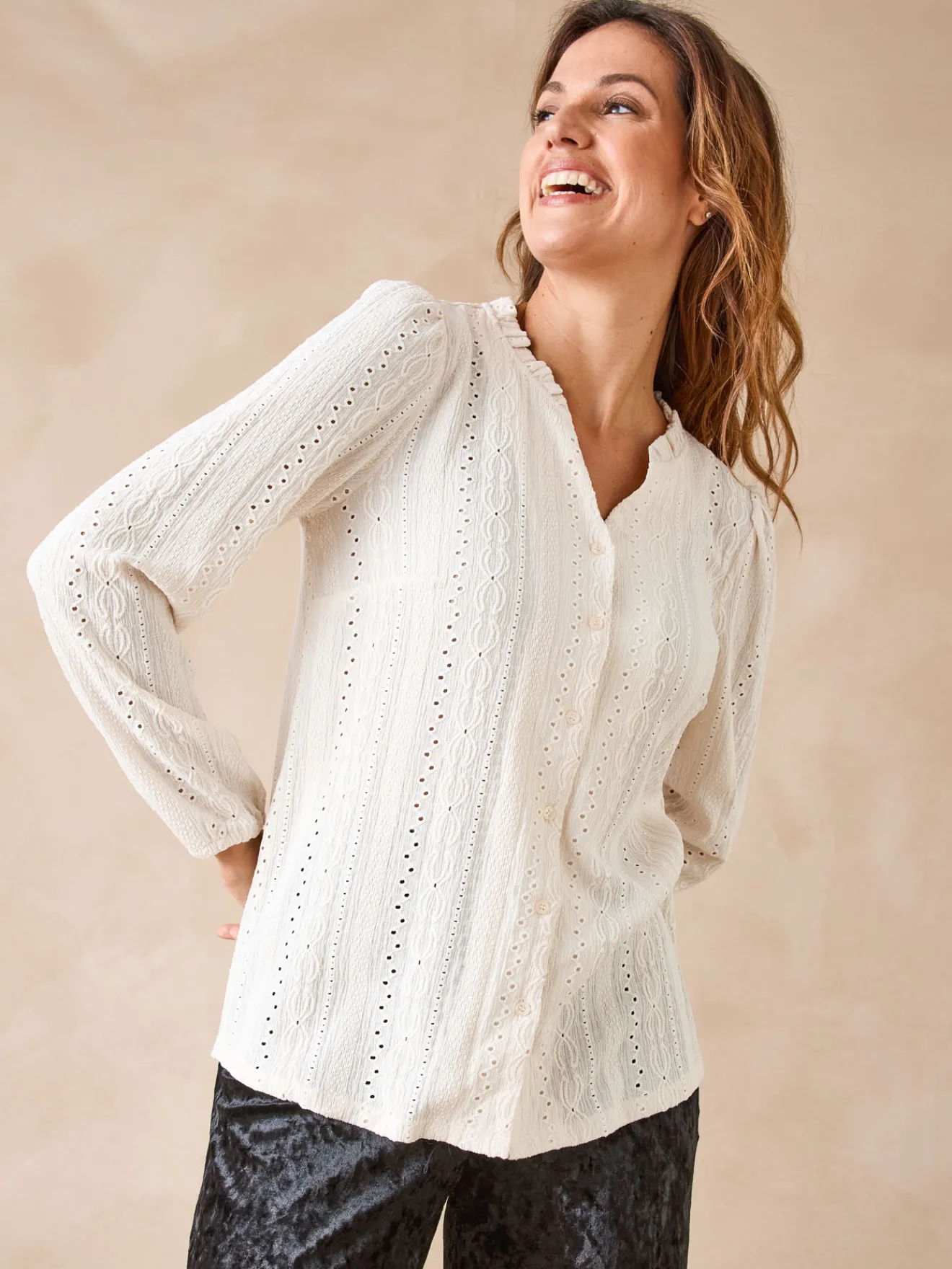 Discount Blouse en maille Femme Tunique|Chemisier, Blouse