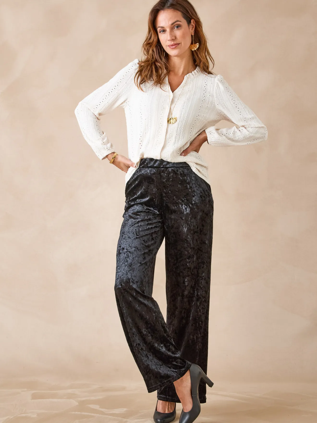 Discount Blouse en maille Femme Tunique|Chemisier, Blouse