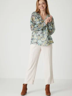 Sale Blouse en voile Femme Tunique|Chemisier, Blouse