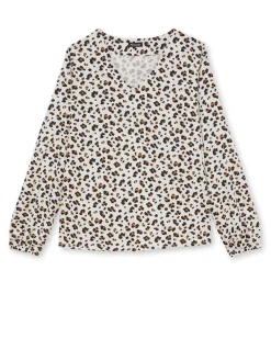 Discount Blouse fluide encolure V Femme Tunique|Chemisier, Blouse