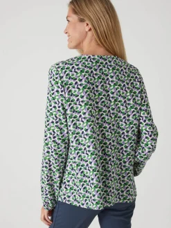 Discount Blouse fluide encolure V Femme Tunique|Chemisier, Blouse