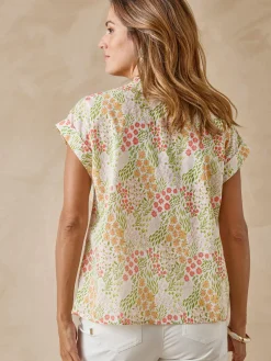 Discount Blouse fluide manches T Femme Chemisier, Blouse