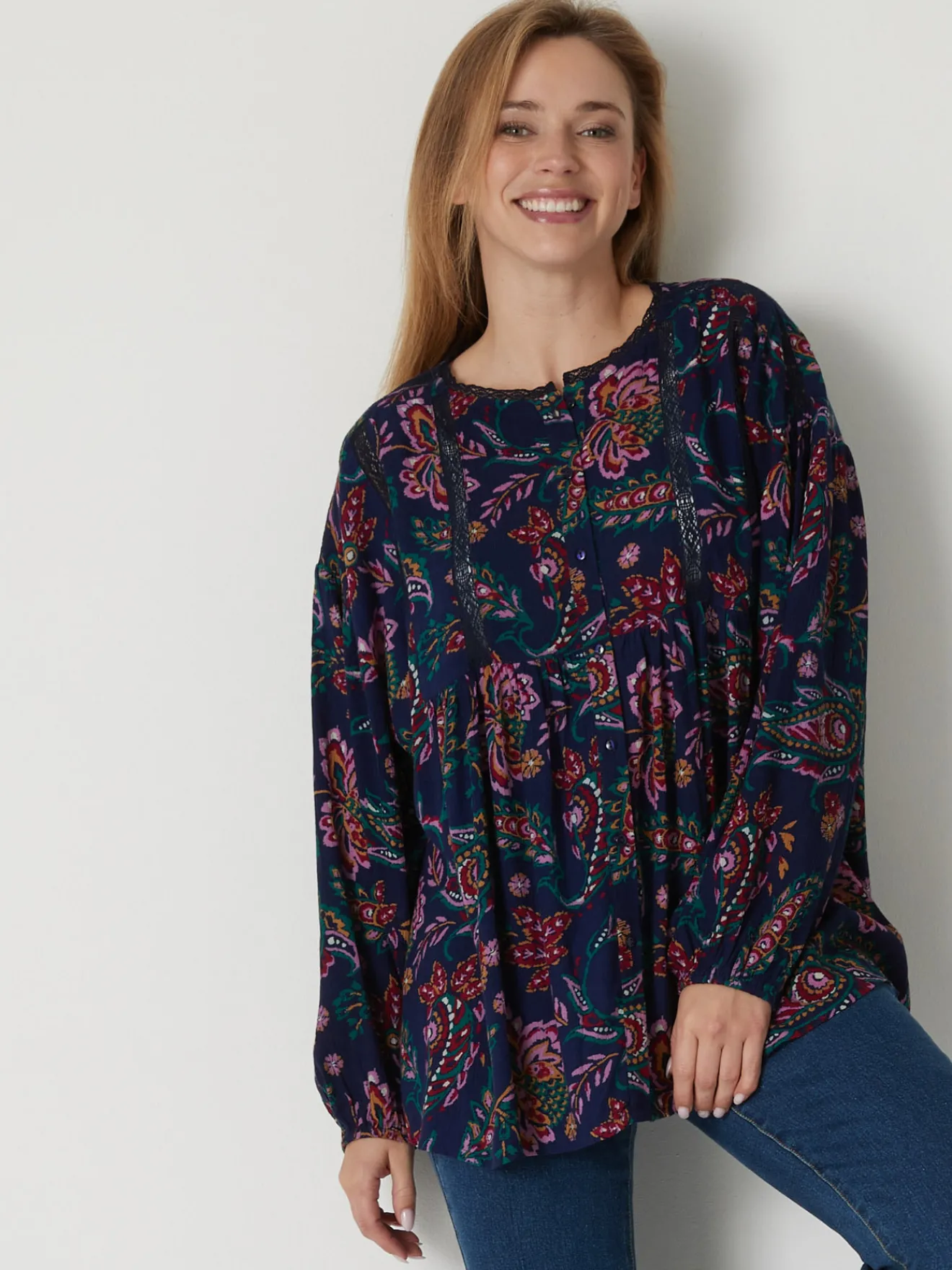 Discount Blouse forme boîte Femme Tunique|Chemisier, Blouse