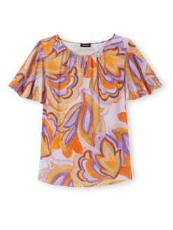 Blouse manches papillon Femme Chemisier, Blouse