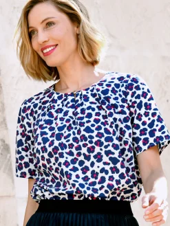 Best Blouse toucher doux Femme Chemisier, Blouse