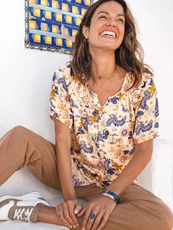 Clearance Blouse toute boutonnée Femme Chemisier, Blouse