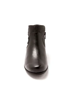 Outlet Boots cuir à aérosemelle® extra larges Femme Boots