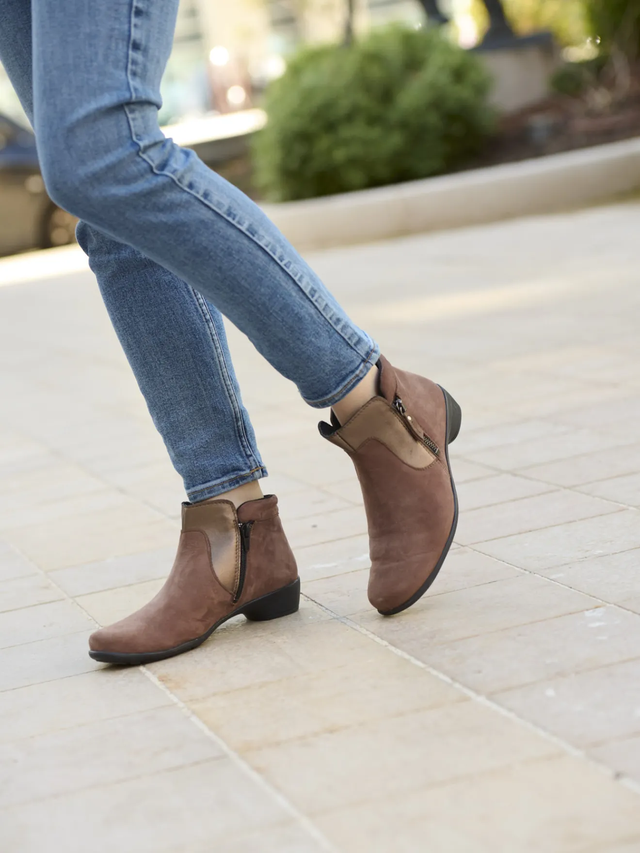 Clearance Boots cuir à aérosemelle® extra larges Femme Boots