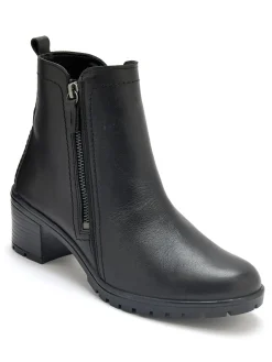 New Boots dessus cuir extra larges Femme Boots