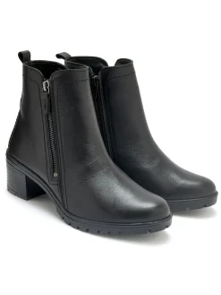 New Boots dessus cuir extra larges Femme Boots