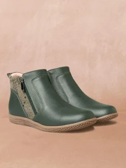 Discount Boots double zip aérosemelle® amovible Femme Boots