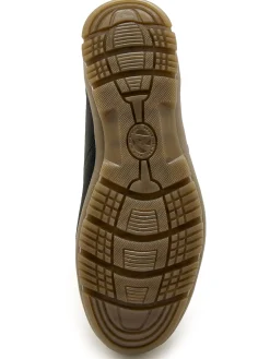 Boots en cuir extensible double zip Femme Boots