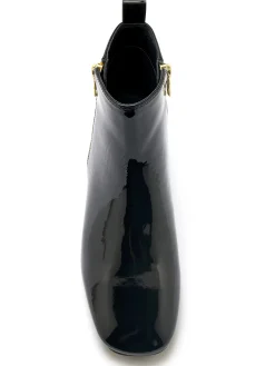 New Boots en cuir verni Femme Boots