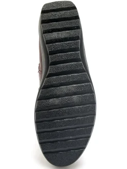 Clearance Boots fourrées compensées double zip Femme Boots